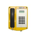 Téléphone ATEX Horus jaune pour industrie