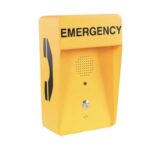 Borne d'appel d'urgence ISIS A2S Voice pour collectivités et écoles, boîtier acier