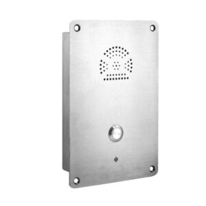 Téléphone d'urgence étanche Easyphone 1 bouton, version encastré